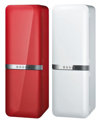 Promotion Réfrigérateur-Congélateur BOSCH VINTAGE KCE40AR40 &amp; BOSCH KCE40AW40
